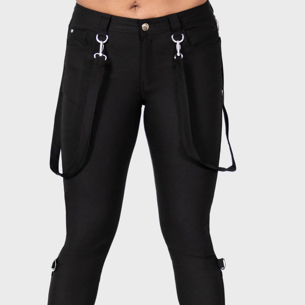 KILLSTAR Drakor Black Stretch Pants